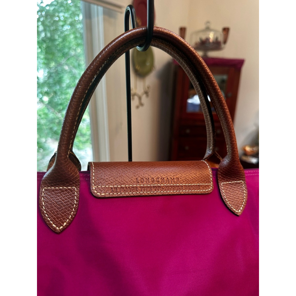 Longchamp Pink Nylon Tote Bag - Picture 7 of 13